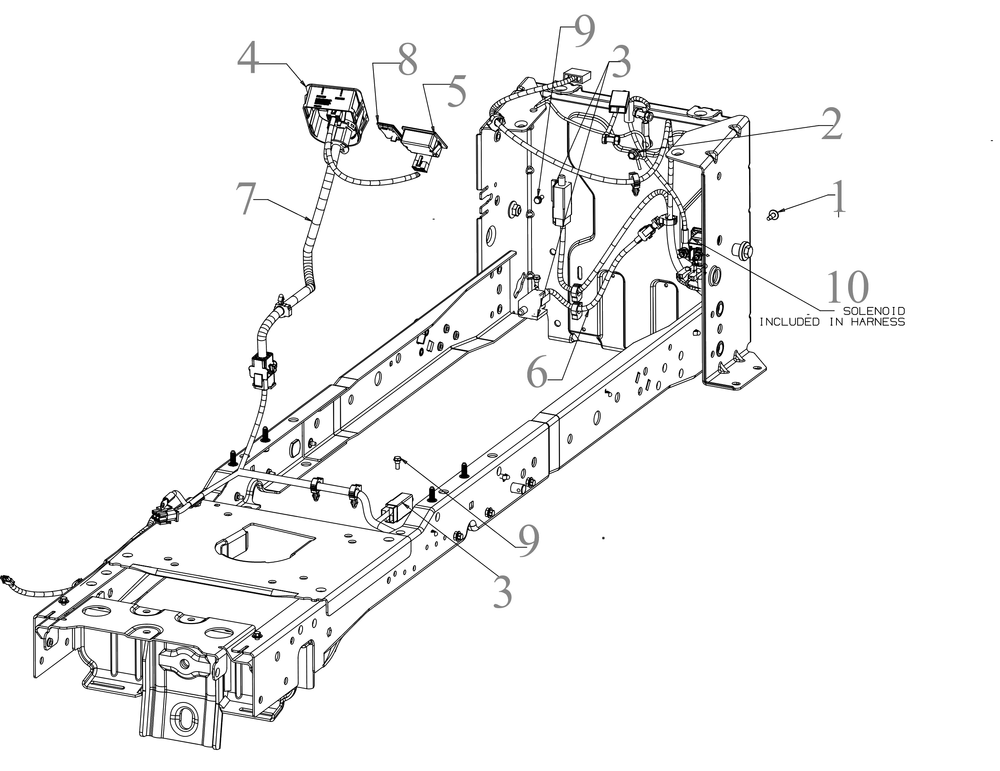 Electrical Diagram and Parts List for XT2-LX42KW (13AGA1TEA10)(2021) Cub Cadet Lawn Tractor